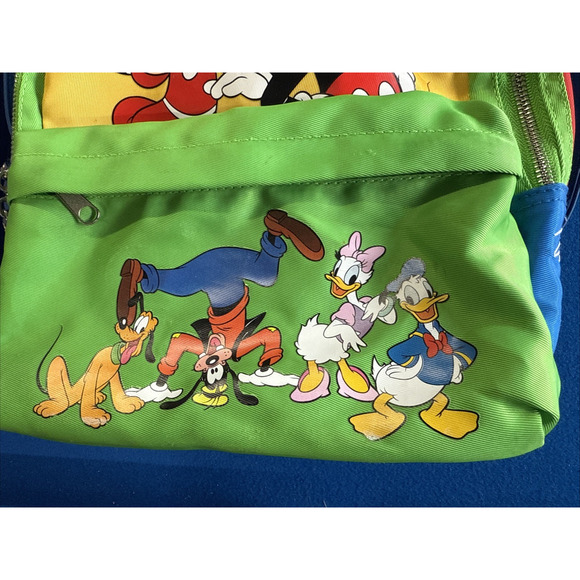 Disney Parks Backpack Mickey Mouse and Friends Embroidered Minnie Goofy Pluto main image 11